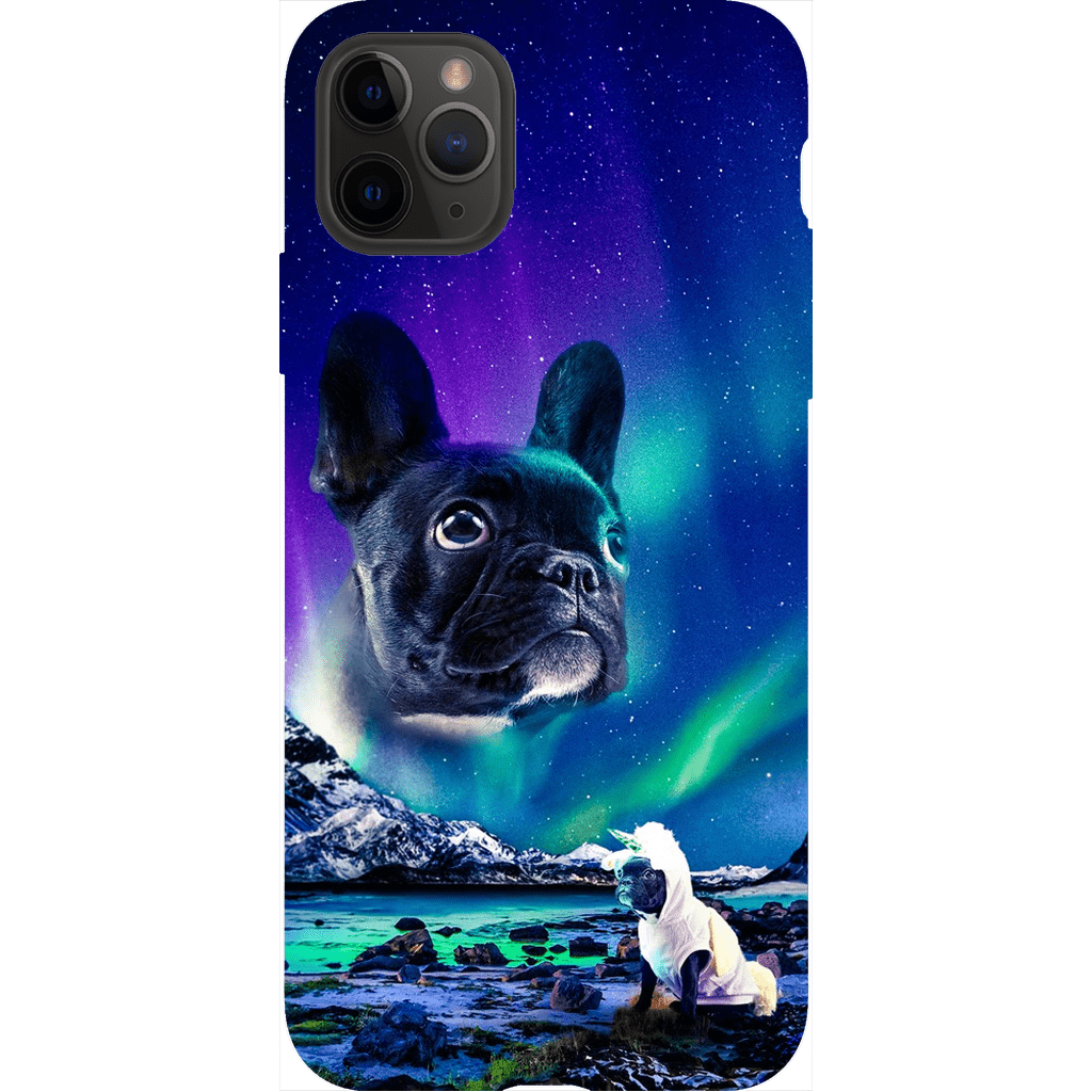 Funda para móvil personalizada &#39;Majestic Northern Lights&#39;