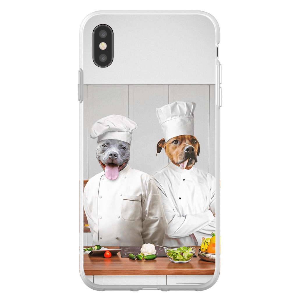 &#39;The Chefs&#39; Personalized 2 Pet Phone Case