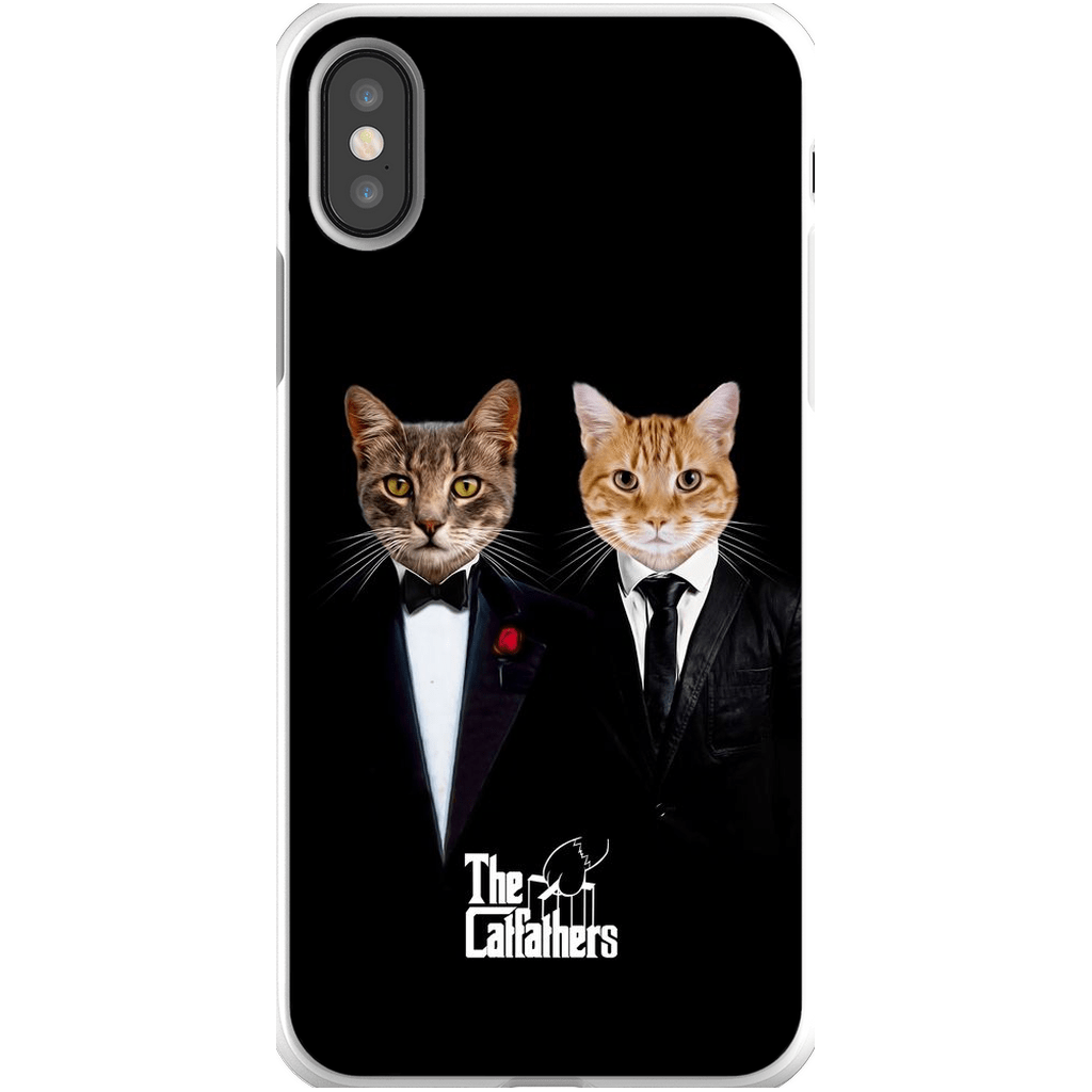 &#39;The Catfathers&#39; Personalized 2 Pet Phone Case