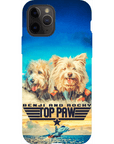 'Top Paw' Personalized 2 Pet Phone Case