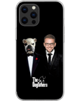 Funda personalizada para teléfono humano o mascota 'The Dogfathers'