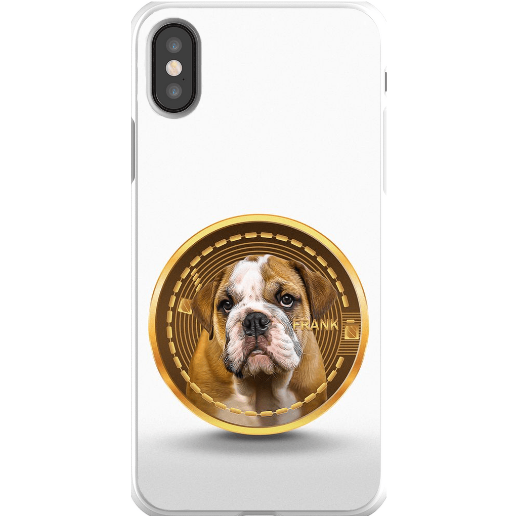 Funda para teléfono personalizada &#39;Crypto personalizado (tu perro)&#39;