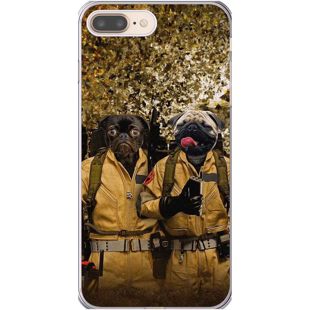 &#39;Dog Busters&#39; Personalized 2 Pets Phone Case