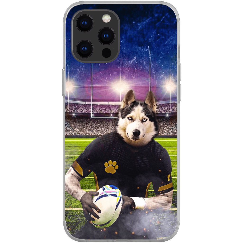 &#39;The Rugby Player&#39; Personalized Phone Case