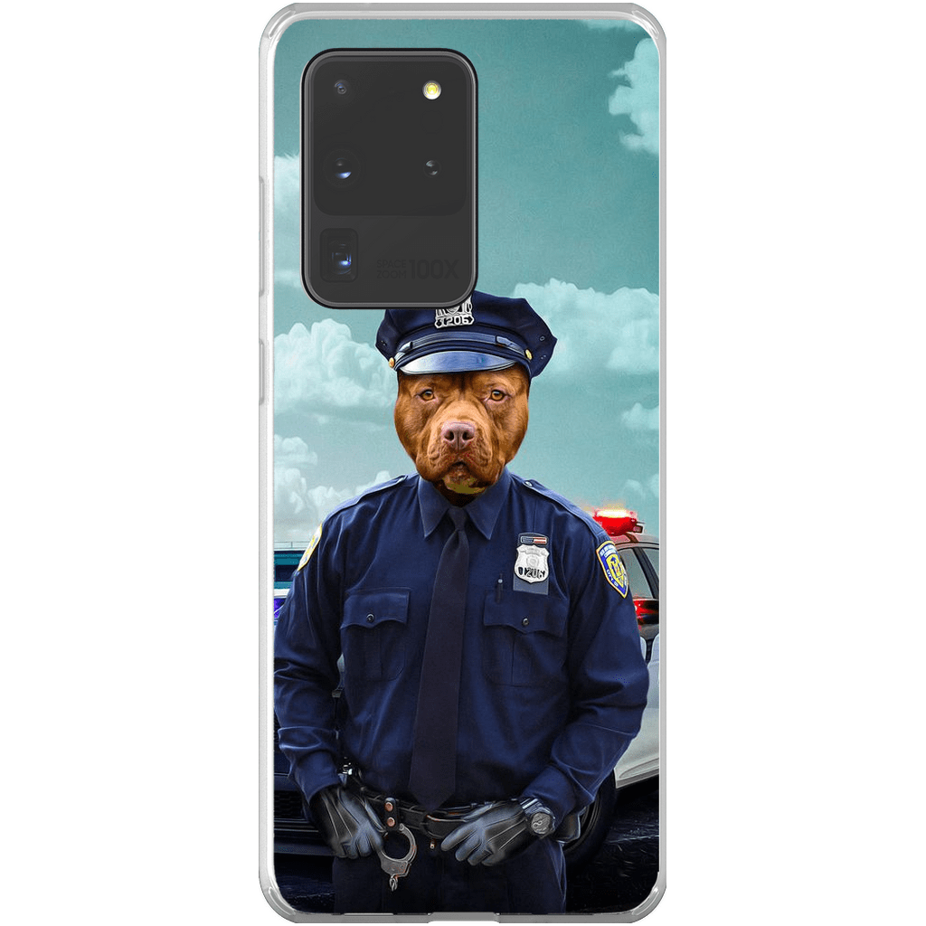 &#39;The Police Officer&#39; Personalized Phone Case