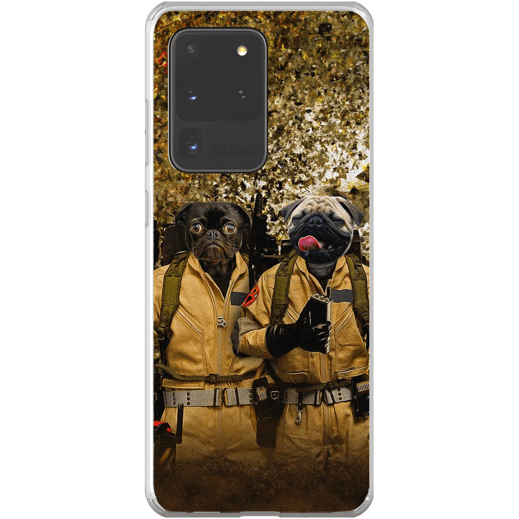 &#39;Dog Busters&#39; Personalized 2 Pets Phone Case