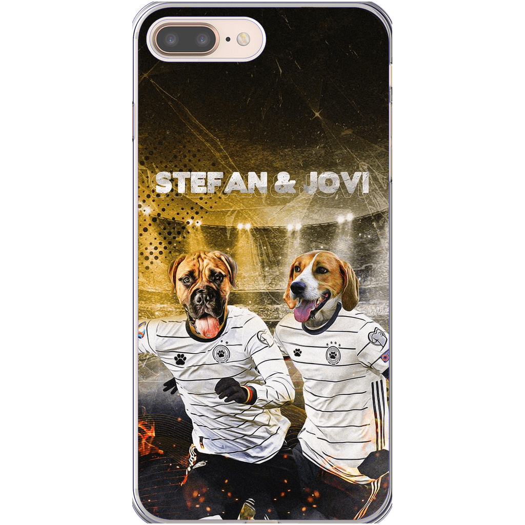 &#39;Germany Doggos&#39; Personalized 2 Pet Phone Case