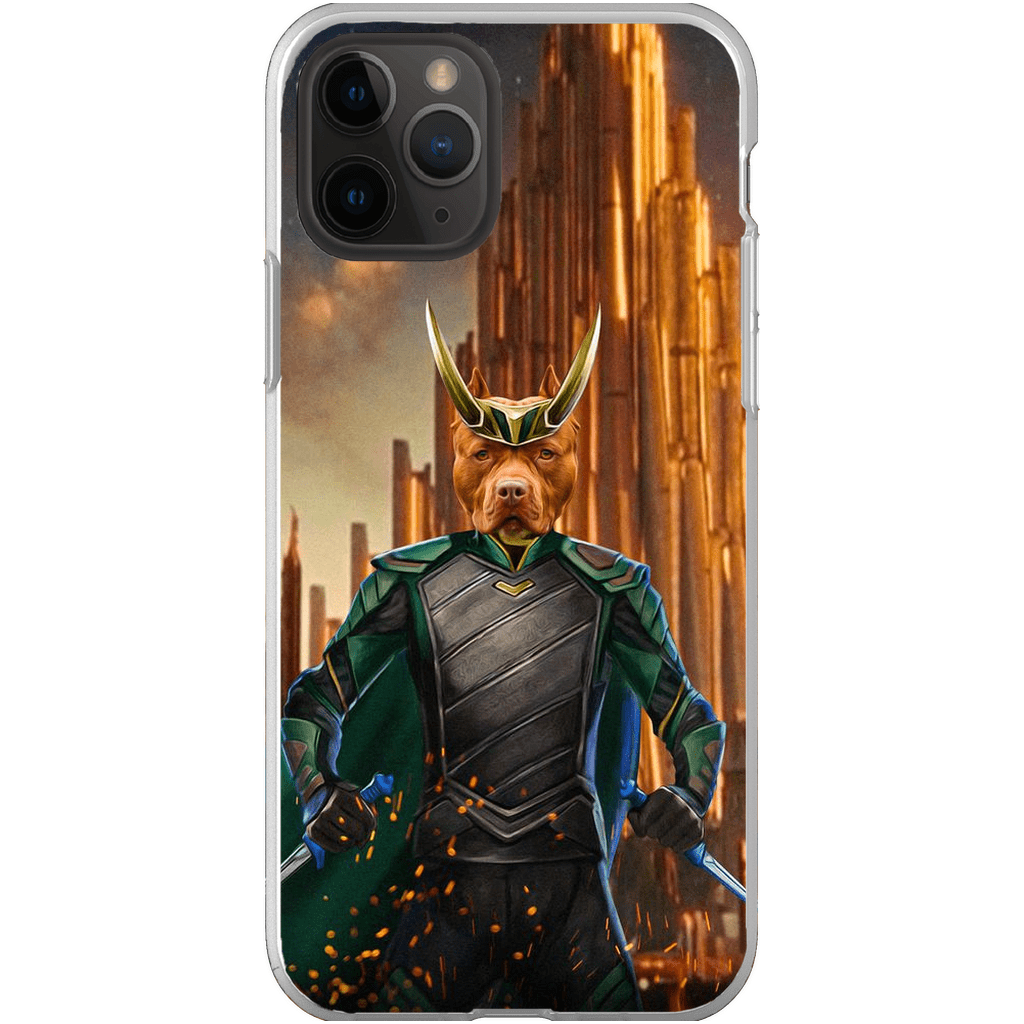 &#39;Loki Doggo&#39; Personalized Phone Case