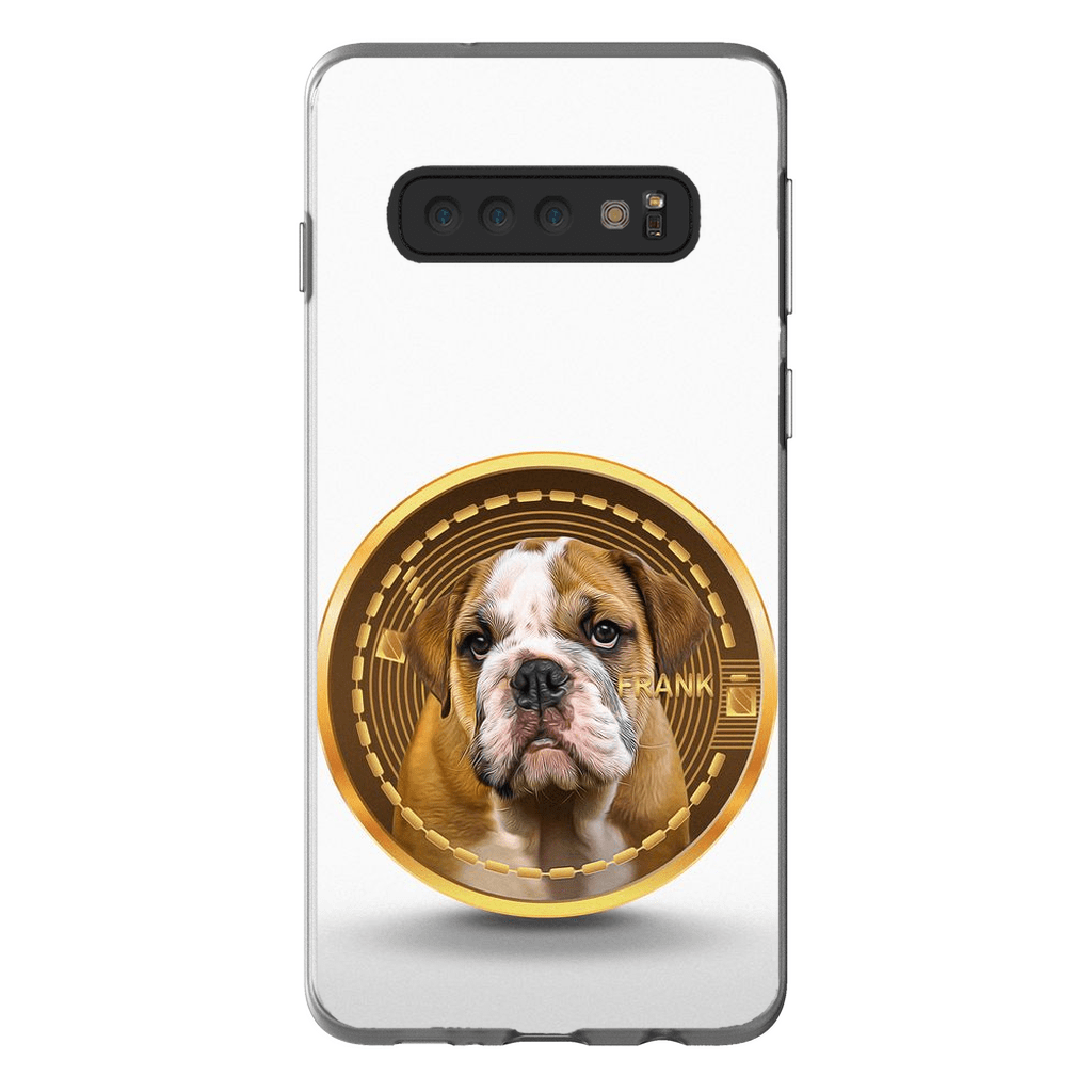 Funda para teléfono personalizada &#39;Crypto personalizado (tu perro)&#39;