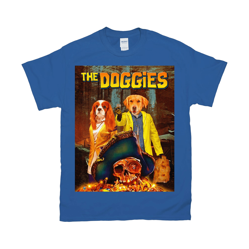 Camiseta personalizada con 2 mascotas &#39;The Doggies&#39;