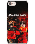 'Belgium Doggos' Personalized 2 Pet Phone Case