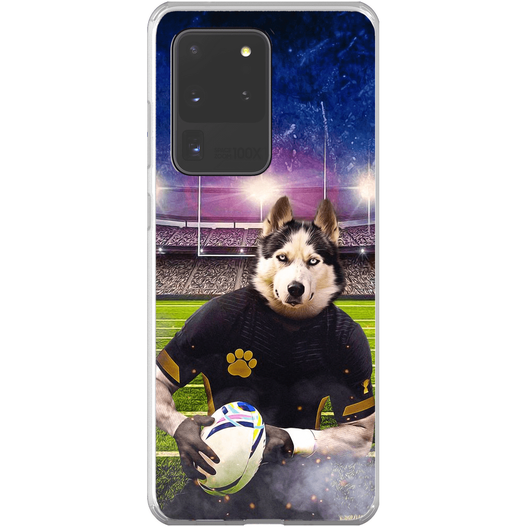 &#39;The Rugby Player&#39; Personalized Phone Case