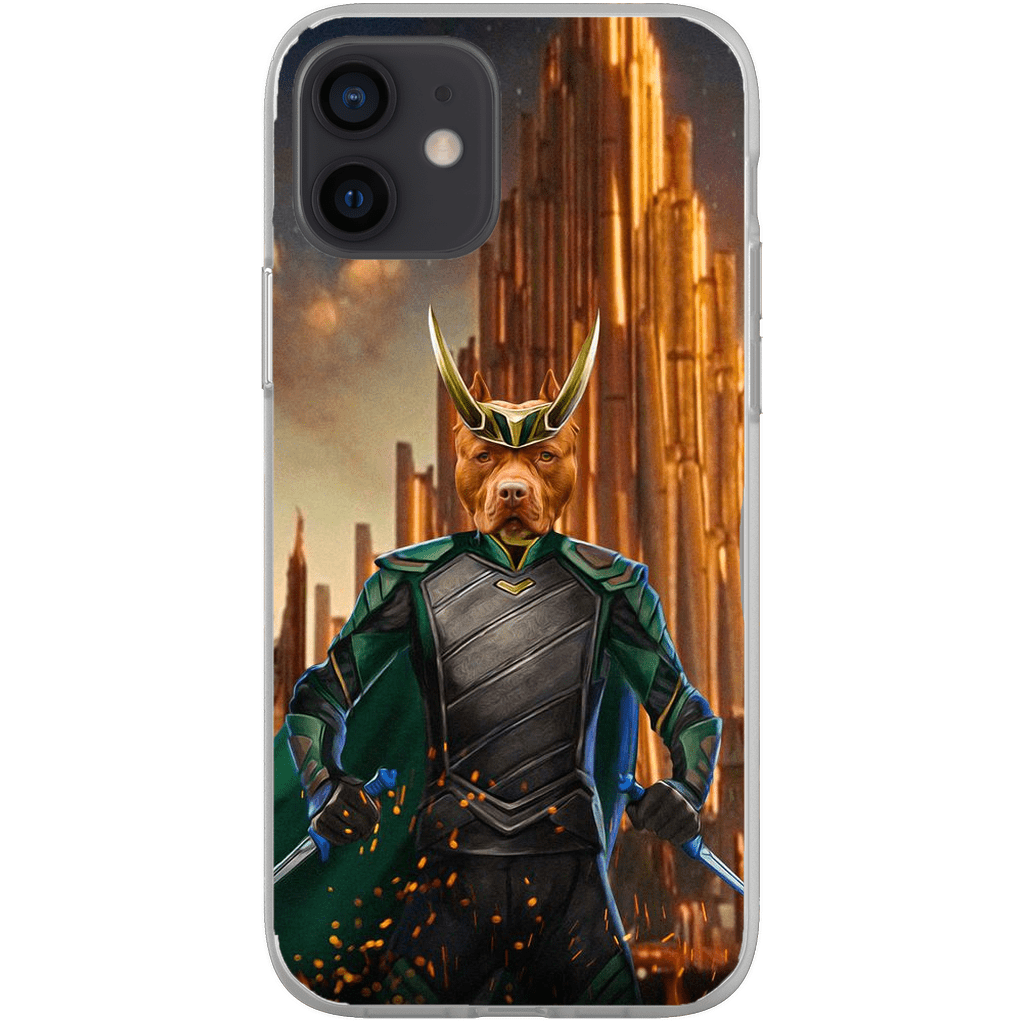 &#39;Loki Doggo&#39; Personalized Phone Case