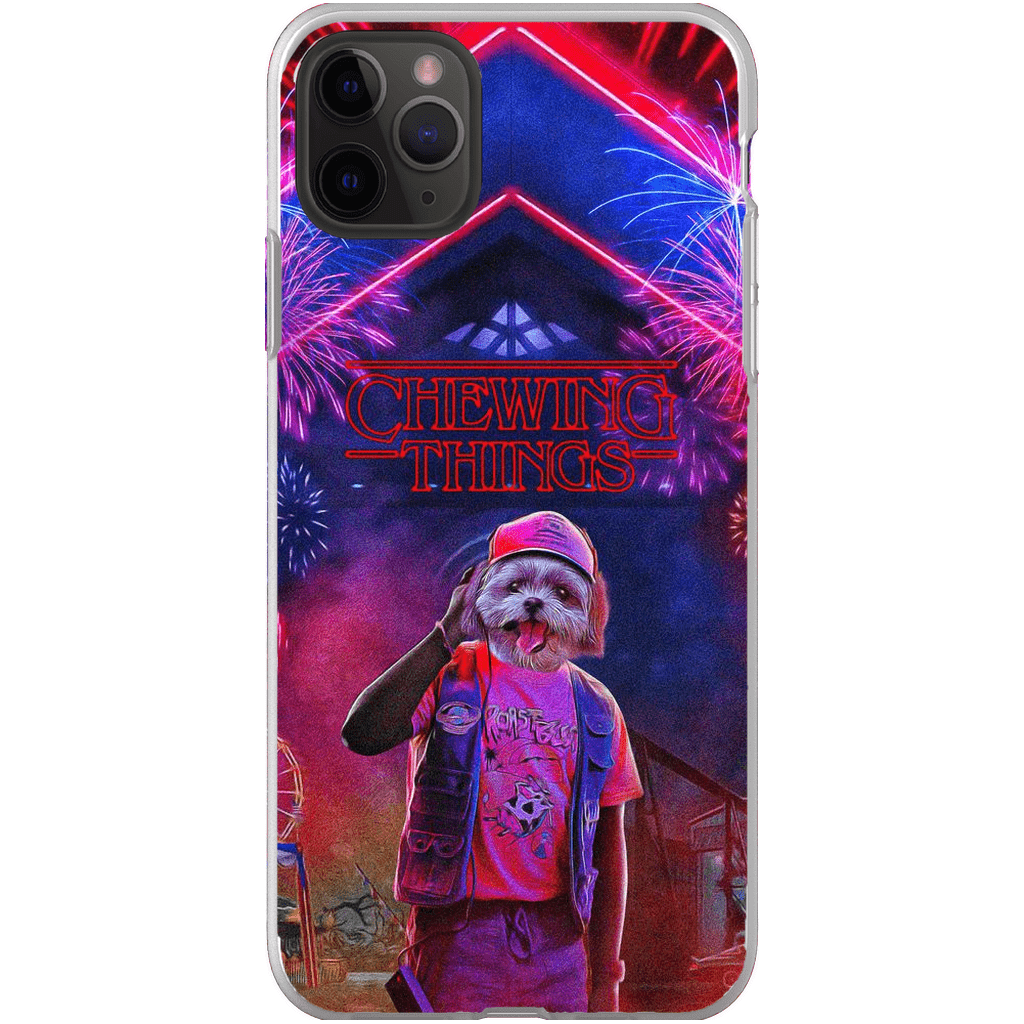 &#39;Chewing Things&#39; Personalized Phone Case