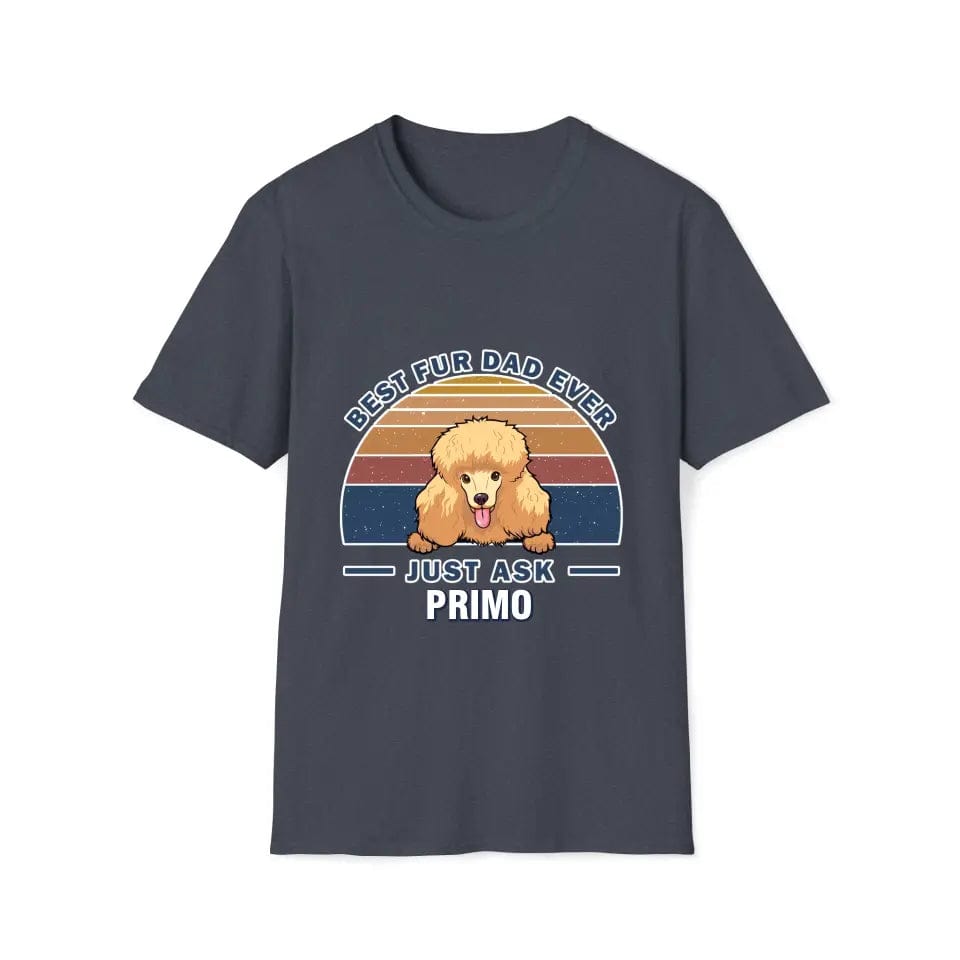 Mejor papá de piel - Camiseta personalizada