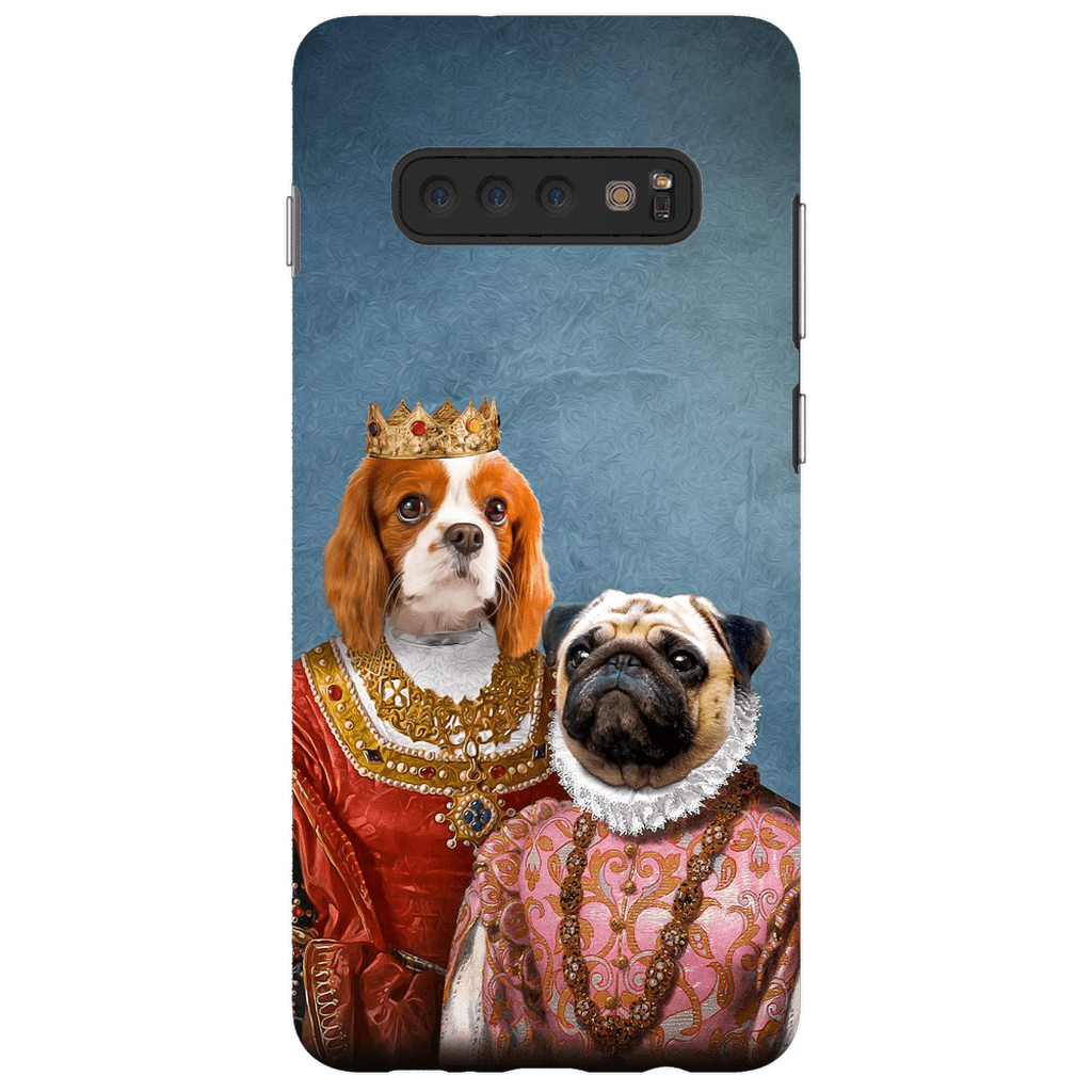 &#39;Queen and Archduchess&#39; Personalized 2 Pet Phone Case