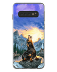 'The Retro Wolf' Personalized Phone Case