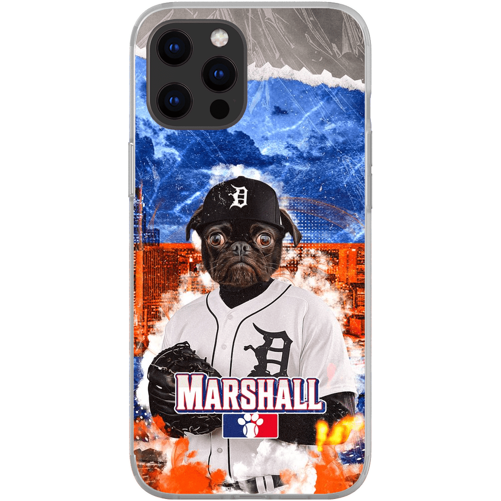 &#39;Detroit Tiger Doggos&#39; Personalized Phone Case