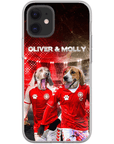 'Denmark Doggos' Personalized 2 Pet Phone Case