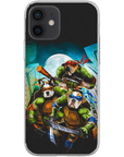 'Teenage Mutant Ninja Doggos' Personalized 3 Pet Phone Case