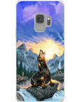 'The Retro Wolf' Personalized Phone Case