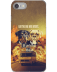 'Barking Bad' Personalized 2 Pet Phone Case