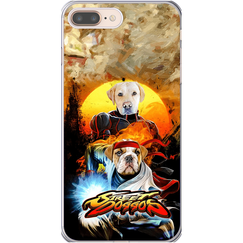 &#39;Street Doggos&#39; Personalized 2 Pet Phone Case