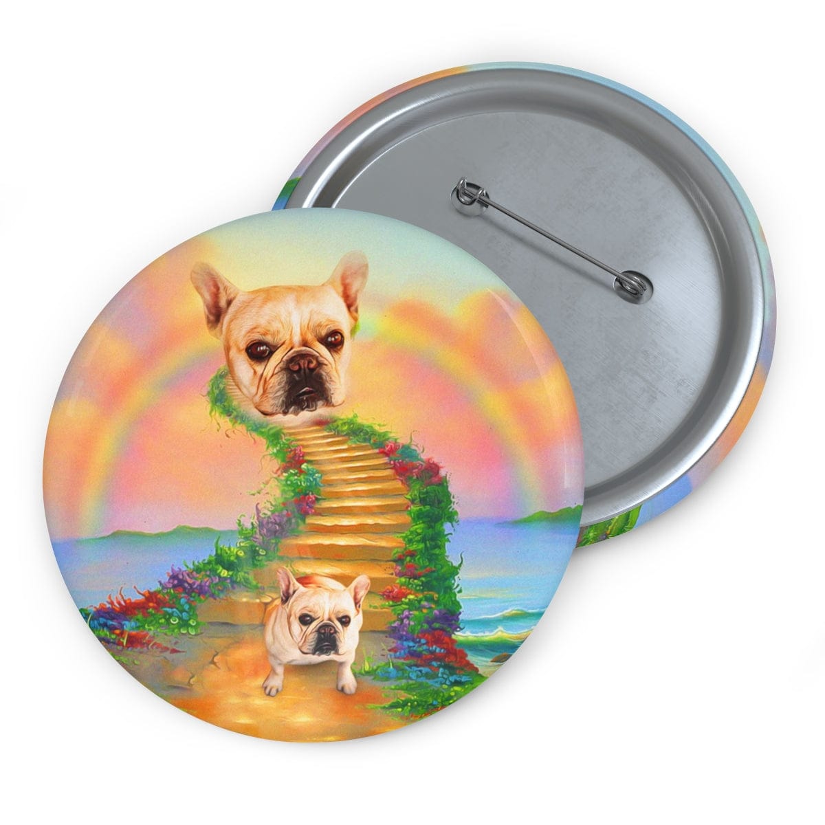 Pin personalizado The Rainbow Bridge (1 - 3 mascotas)