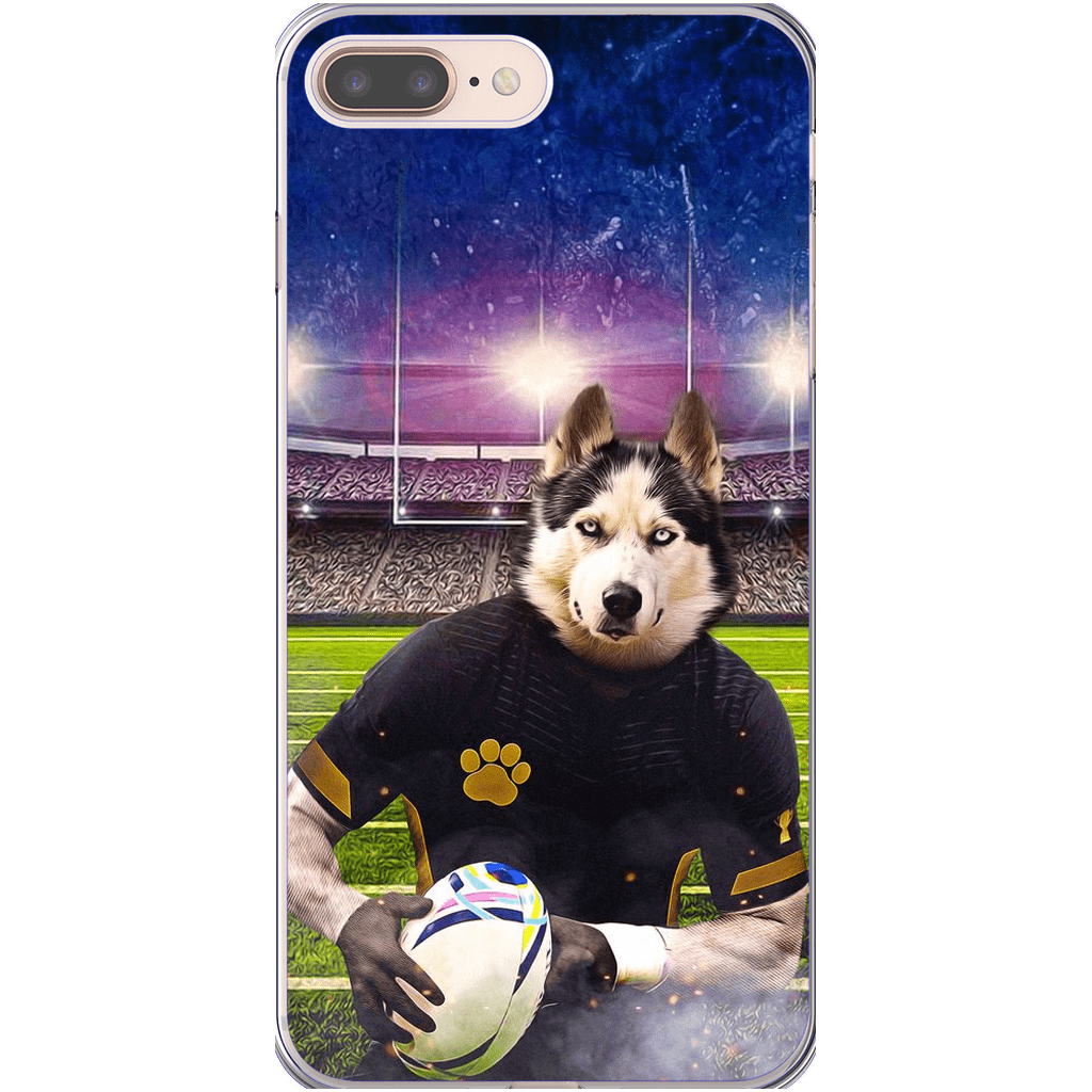 &#39;The Rugby Player&#39; Personalized Phone Case