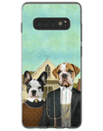 'American Pawthic' Personalized 2 Pet Phone Case