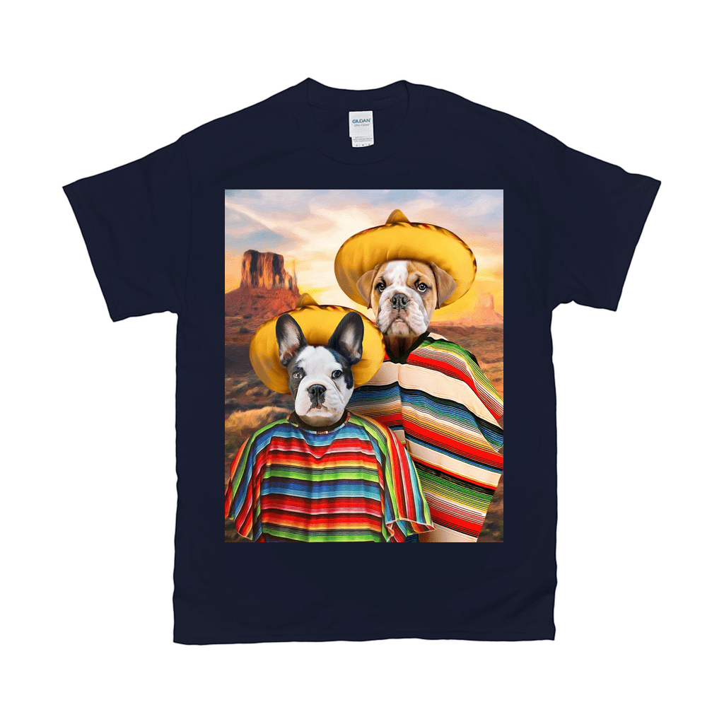 Camiseta personalizada para 2 mascotas &#39;2 Amigos&#39; 