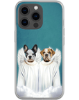 '2 Angels' Personalized Pets Phone Case