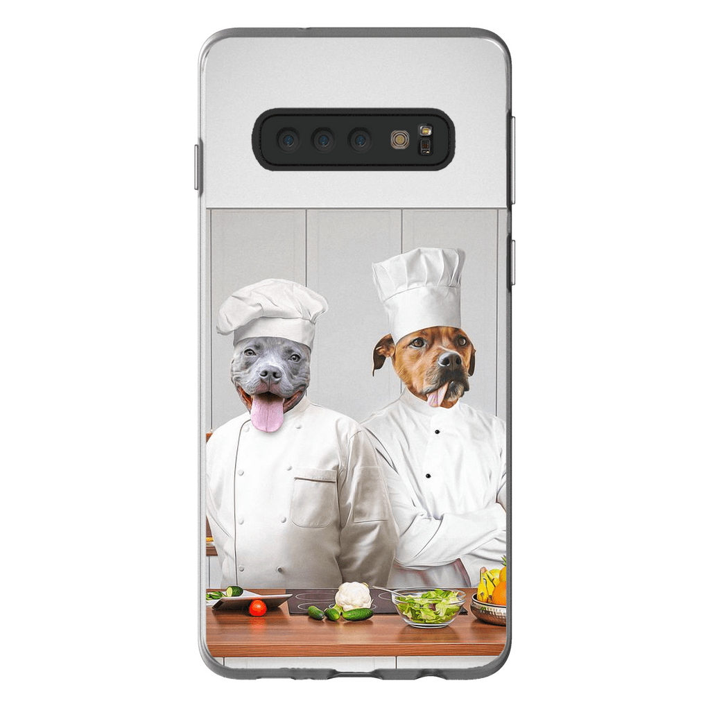 &#39;The Chefs&#39; Personalized 2 Pet Phone Case