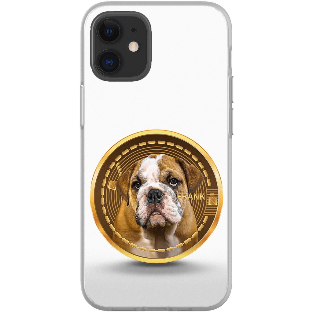 Funda para teléfono personalizada &#39;Crypto personalizado (tu perro)&#39;