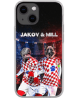 'Croatia Doggos' Personalized 2 Pet Phone Case