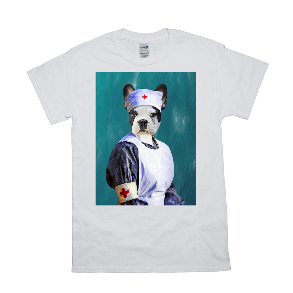 &#39;The Nurse&#39; Personalized Pet T-Shirt