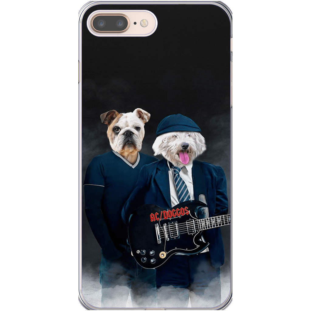 &#39;AC/Doggos&#39; Personalized 2 Pet Phone Case