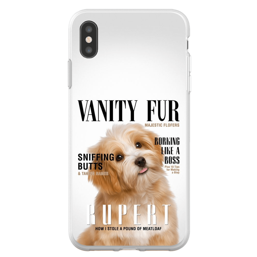 &#39;Vanity Fur&#39; Personalized Phone Case