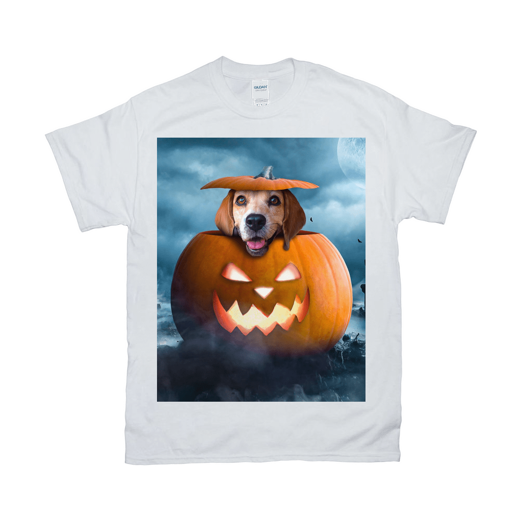 &#39;The Pawmpkin&#39; Personalized Pet T-Shirt