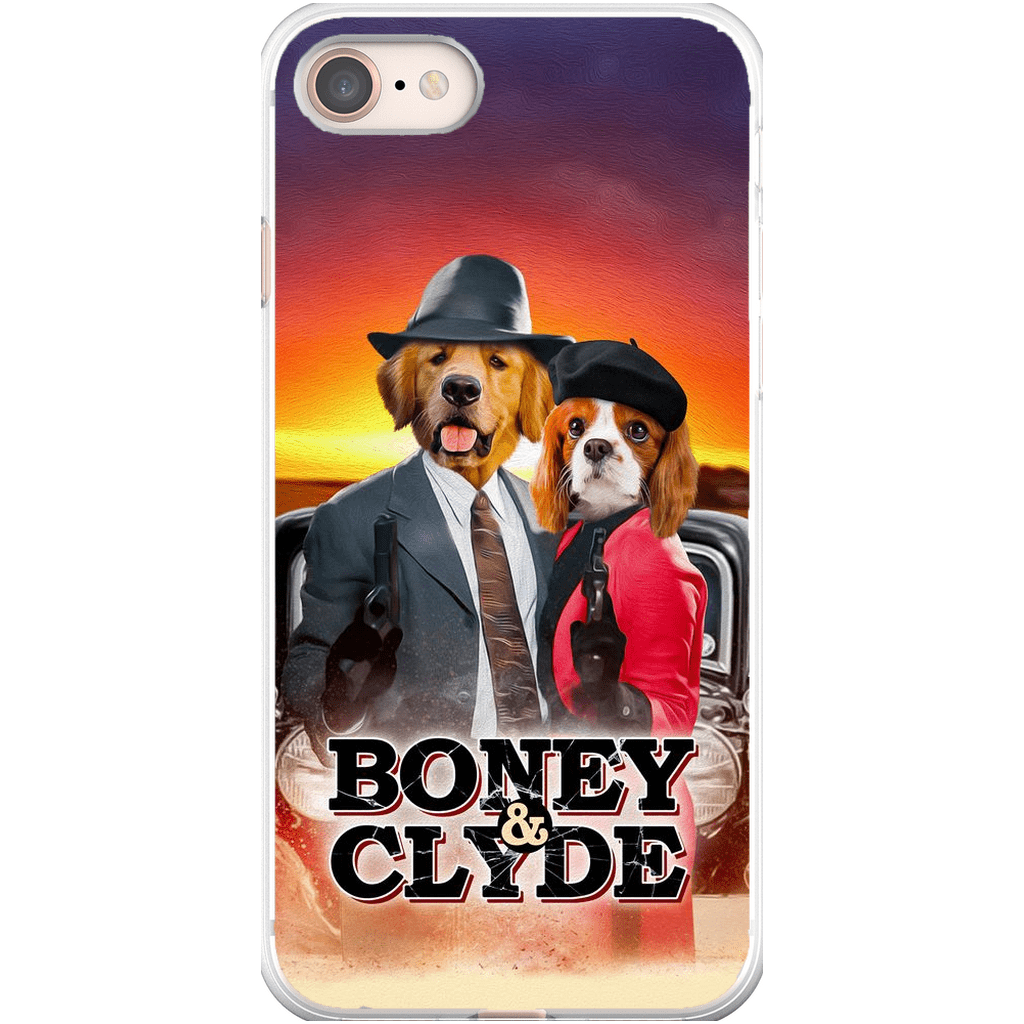 &#39;Boney and Clyde&#39; Personalized 2 Pet Phone Case