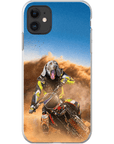 'The Motocross Rider' Personalized Phone Case