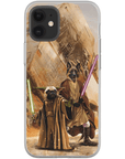 'Yodogg & Jedi-Doggo' Personalized 2 Pet Phone Case