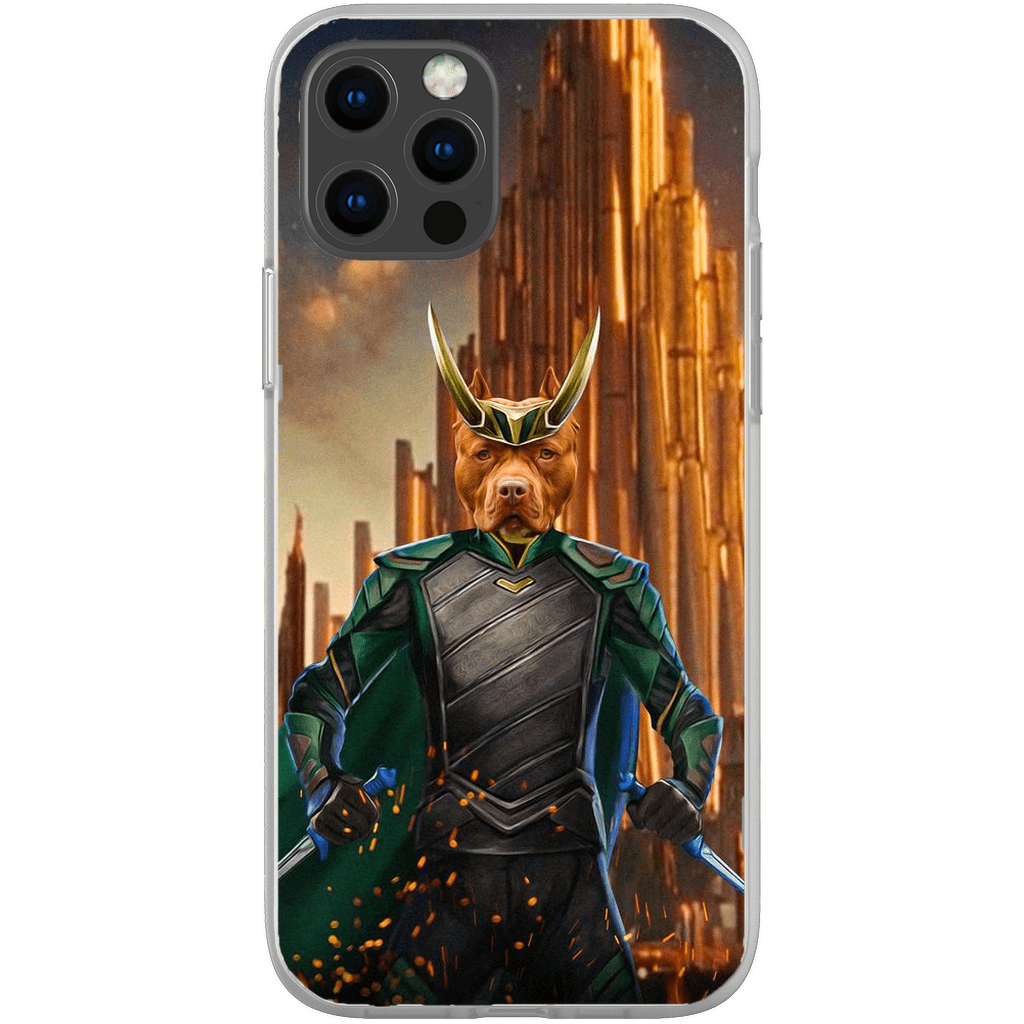 &#39;Loki Doggo&#39; Personalized Phone Case