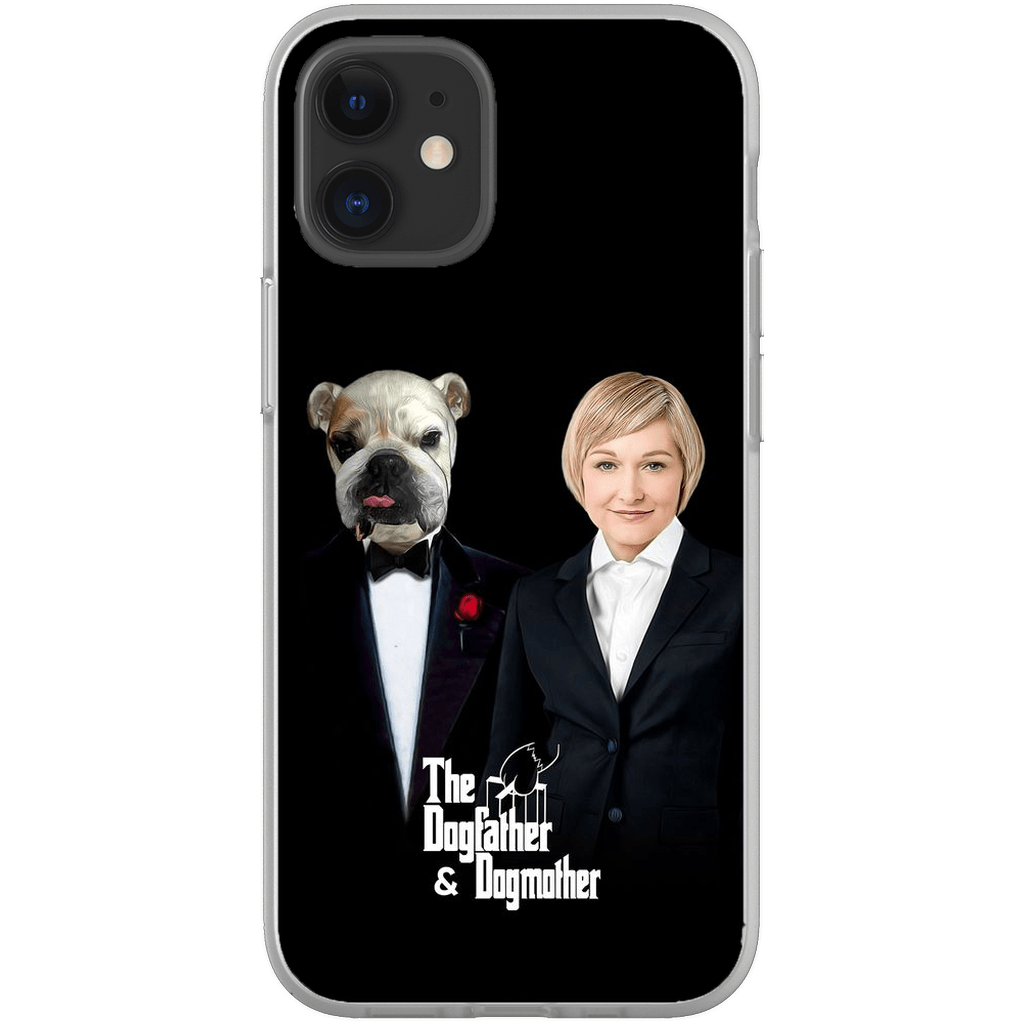 &#39;The Dogfather &amp; Dogmother&#39; Personalized Pet/Human Phone Case