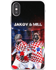 'Croatia Doggos' Personalized 2 Pet Phone Case