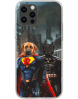 'Superdog & Batdog' Personalized 2 Pet Phone Case