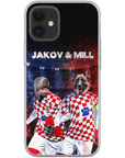 'Croatia Doggos' Personalized 2 Pet Phone Case