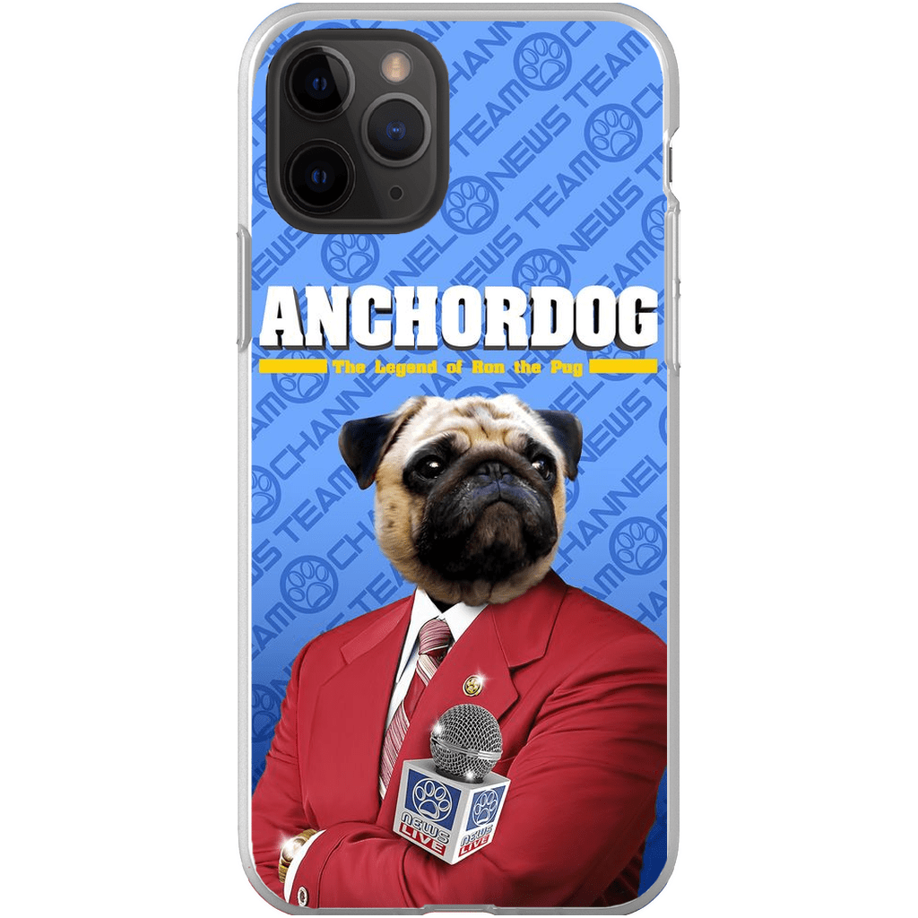 &#39;Anchordog&#39; Personalized Phone Case