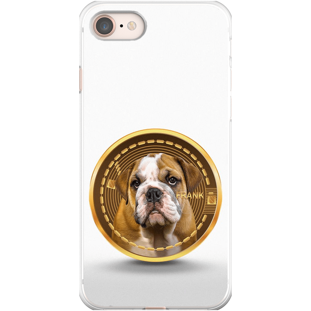 Funda para teléfono personalizada &#39;Crypto personalizado (tu perro)&#39;