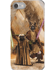 'Yodogg & Jedi-Doggo' Personalized 2 Pet Phone Case